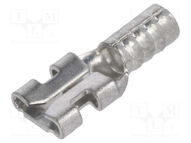 PURISTUSLIITIN - LITTEÄ - 4,8MM - 0,5MM - NAARAS - PURISTETTAVA - SUORA - Eristämättömät liittimet - KEYS8272 - 1