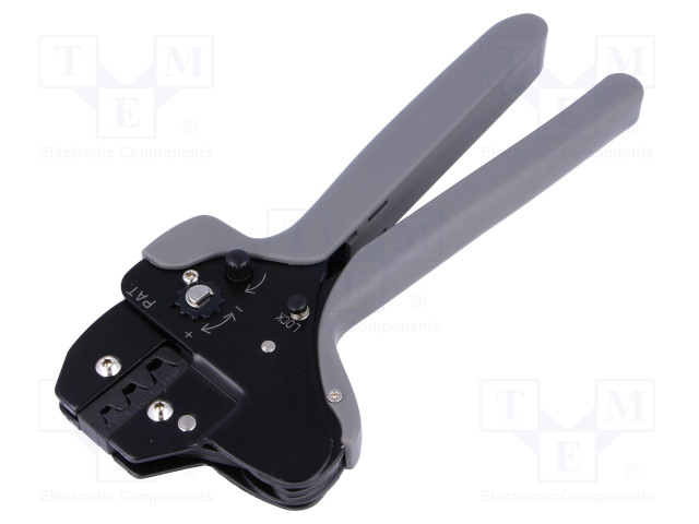 PURISTUSTYÖKALU - ERISTÄMÄTTÖMÄT LIITTIMET - 0,324÷3,31MM2 - Krimppauspihdit kaapelipäätteisiin - NB-8161-02 - 1