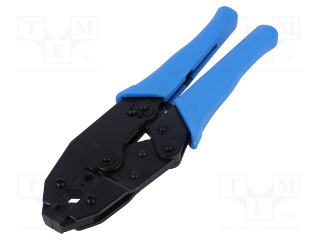 PURISTUSTYÖKALU - H1000,RG11,RG213,RG58,RG59,RG8 - 220MM - Koaksiaaliliittimien puristustyökalut/RF - HT-336D2 - 1