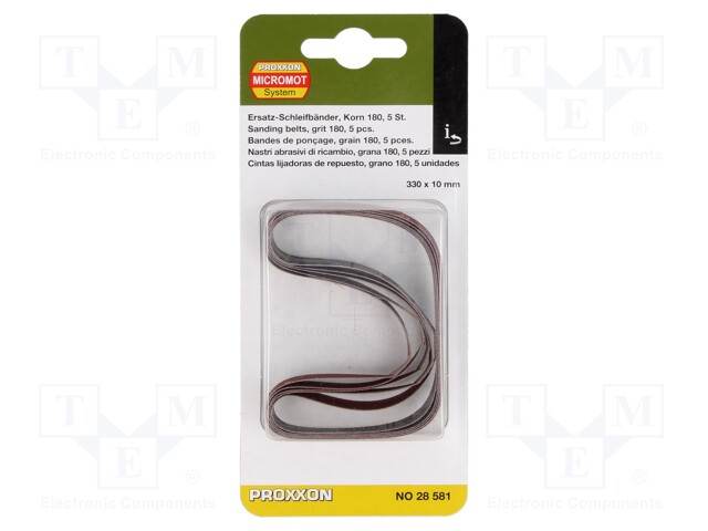 PÄÄTTYMÄTÖN HIOMANAUHA - 5KPL - RAKEISUUS: 120 - Poratarvikkeet - PR28582 - 1