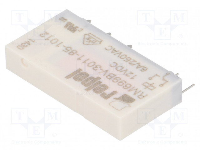 RELE - SPDT - UKELAN: 12VDC - 6A - 6A/250VAC - RM699B - Pienoisreleet - RM699V-P-12 - 1