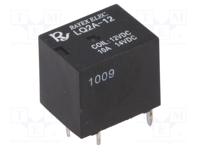 RELE - SPST-NO DM - UKELAN: 12VDC - 10A - LQ - PCB - Autoreleet - LQ2A-12 - 1