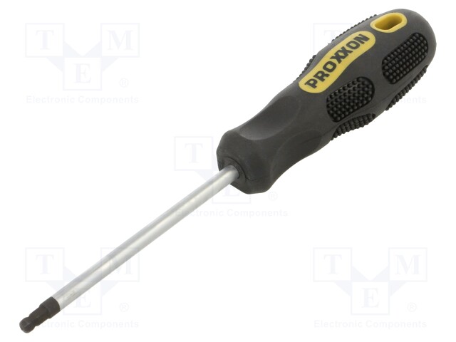 SCREWDRIVER: STANDARD - HEX KEY,SPHERICAL - HEX 5MM - Ruuvimeisselit ja sarjat - PR22212 - 1