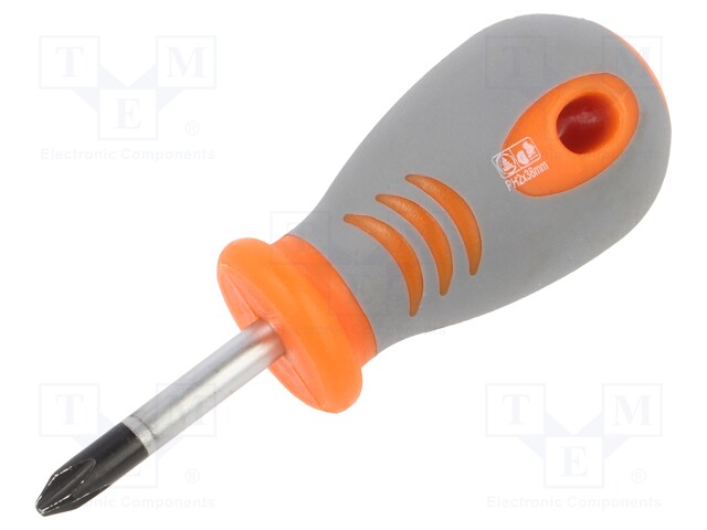 SCREWDRIVER: STANDARD - PHILLIPS - PH2 - 38MM - Ruuvimeisselit ja sarjat - PG-T012 - 1
