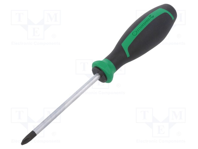 SCREWDRIVER: STANDARD - PHILLIPS - PH2 - DRALL+ - BLADE LENGTH: 100MM - Ruuvimeisselit ja sarjat - ST-46303002 - 1