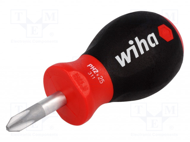 SCREWDRIVER: STANDARD - PHILLIPS - PH2 - SOFTFINISH® - Ruuvimeisselit ja sarjat - WIHA.311PH2 - 1