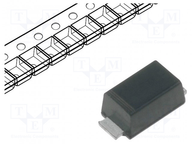 SCHOTTKY TASASUUNTAUSDIODI - SUBSMA - SMD - 150V - 1A - RULLA,TEIPPI - Diodit - SS115L-R2 - 1