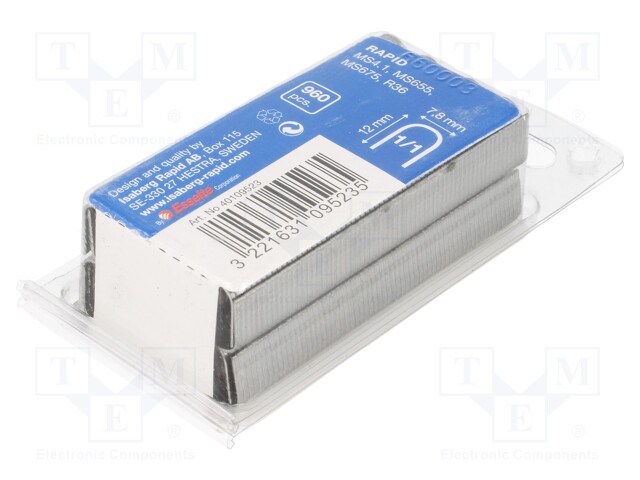 SILMUKKA - L: 12MM - 960KPL - Ø: 6MM - Erikoiskäsityökalut - RAP-712 - 1