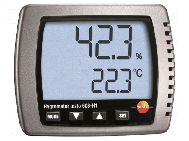 TERMOHYGROMETRIT - -10÷70°C - 2÷98%RH - TARKK: ±0,5°C - Kosteusmittarit - TESTO608-H2 - 1