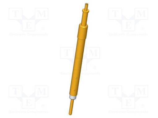 TESTAUSNEULA - 5,2MM - 5A - CUBE - KULLATTU - Ø: 1MM - HAMMASTETTU - 0,5N - Mittausneulat - SKS-415-0092 - 1