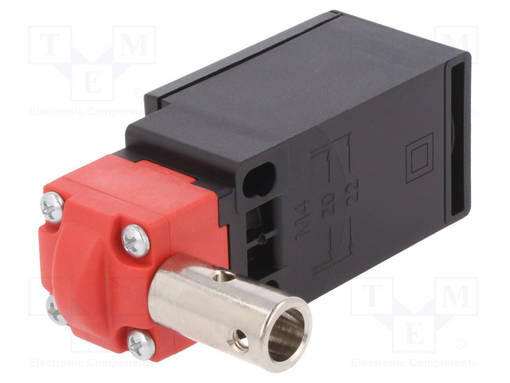 SAFETY SWITCH: HINGED - FR - NC + NO - IP67 - -25÷80°C - MUSTA,PUNAINEN - Turvasaranakytkimet - FR696-M2 - 1