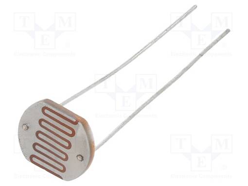 VALOVASTUS - 250MW - 8÷20KOHM - 560NM - THT - 250VDC - ØLED: 12MM - Metallikalvovastukset - PGM1202 - 1