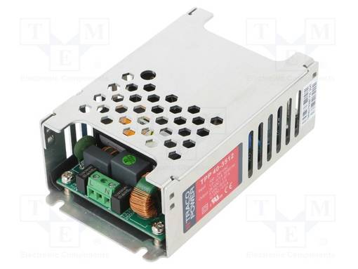VIRTALÄHDE: IMPULSSI - SISÄÄNRAKENTAMISEEN,MODUULI-40W - 24VDC - Teollisuushakkuriteholähteet - TPP40-3512 - 1