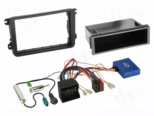 RATTIOHJAIN ADAPTERI- SEAT,VW,ŠKODA - MUSTA - Adapterijohdot - 611320-15-02 - 1