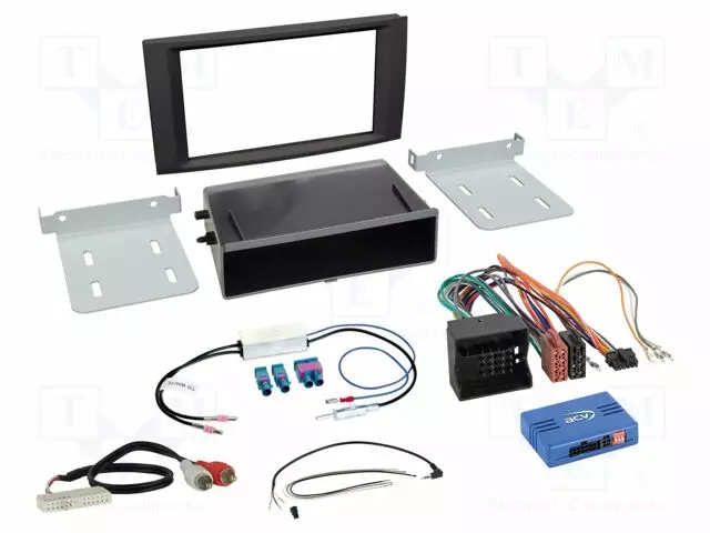 RATTIOHJAIN ADAPTERI- VW - DIN,FAKRA,ISO,QUADLOCK - Adapterijohdot - 611320-27-2 - 1