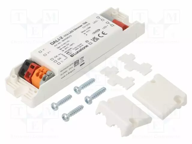 VIRTALÄHDE: IMPULSSI - LED - DALI - 12÷48VDC - IP20 - 120X30X22MM - OUT: 1 - LED teholähteet - 86459572 - 1