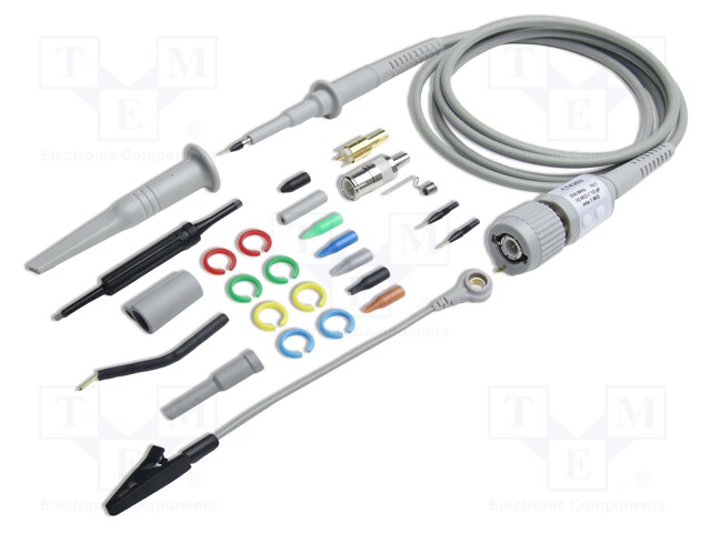 MITTAPÄÄ: OSKILLOSKOOPPIA VARTEN - PASSIIVI - 350MHZ - 10: 1 - 400V - Oskilloskooppien mittapäät - CT4202 - 1
