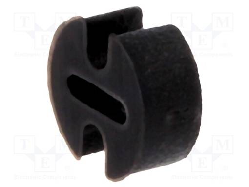 KOROKEHOLKKI - LED - ULKOØ: 4,5MM - ØLED: 3MM - PIT: 2MM - MUSTA - Asennustarvikkeet - FIX-LEDH-2 - 1