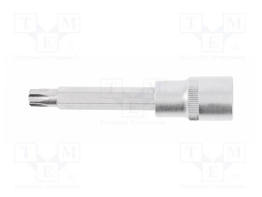 HYLSY: TORX®-BIT - TX50 - 1/2" - 100MM - KROMI-VANADIINITERÄS - Hylsyavaimet - HT1S552 - 1