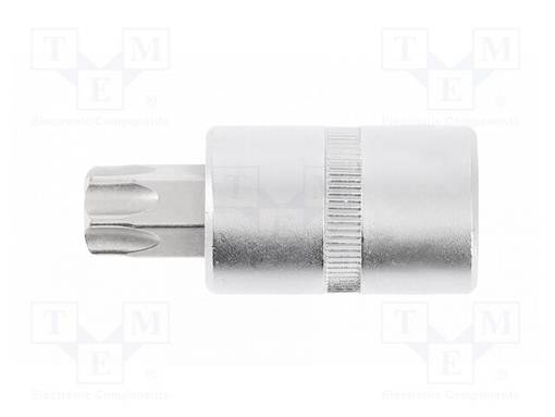 HYLSY: TORX®-BIT - TX50 - 1/2" - 55MM - KROMI-VANADIINITERÄS - Hylsyavaimet - HT1S752 - 1