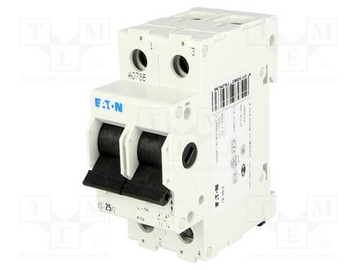 EROTINKATKAISIJA - NAVAT: 2 - DIN-KISKOLLE - 25A - 240VAC - IP40 - IS - Erottimet - IS-252 - 1