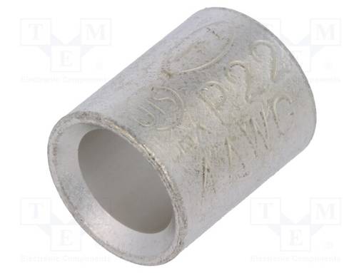 PÄÄTE: JATKOHOLKKI - 16,78÷26,66MM2 - PURISTETTAVA - 4AWG - Eristämättömät liittimet - P22 - 1