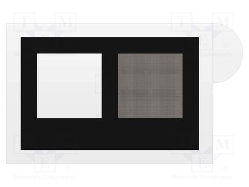 MITT.VARUST: VIITETARRA - 60X42MM - VALKOINEN,MUSTA - 10KPL - Lämpökamerat - TESTO-05540872 - 1