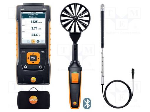 YMPÄRISTÖOLOSUHDE--40÷150°C,-20÷70°C - TARKK: ±0,5% - 0,1°C - Kosteusmittarit - TESTO440-CKIT2 - 1