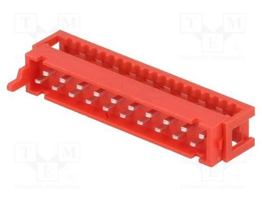 JOHTO-LEVY - PISTOKE - UROS - PIN: 20 - IDC - - 30V - 1A - -40÷105°C - Micro-Match liittimet, rasteri 1,27mm - TMM-1-0-20-2 - 1