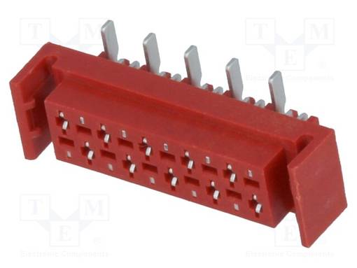 JOHTO-LEVY - N LIITINAARAS - PIN: 10 - SMT - PCB - 30V - 1A - -40÷105°C - Micro-Match liittimet, rasteri 1,27mm - TMM-6-L-10-2 - 1