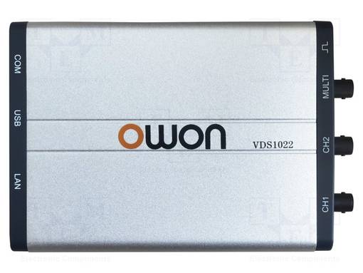 PC-OSKILLOSKOOPPI - 25MHZ - CH: 2 - 5KPTS - 100MSPS - 40V - 8BIT - 1MOHM/10PF - Digitaaliset PC oskilloskoopit - VDS1022 - 1