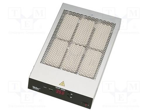 LÄMMITIN - 1,2KW - 245X190MM - 230VAC - 50÷400°C - ESD - Piirilevyjen valmistus - WEL.WHP3000-12 - 1