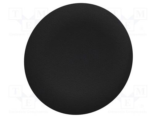 NÄPPÄIMEN LINSSI - 22MM - HARMONY XB4 - NÄPPIMEN VÄRI: MUSTA - Taulukytkimien lisävarusteet - ZBAF2 - 1