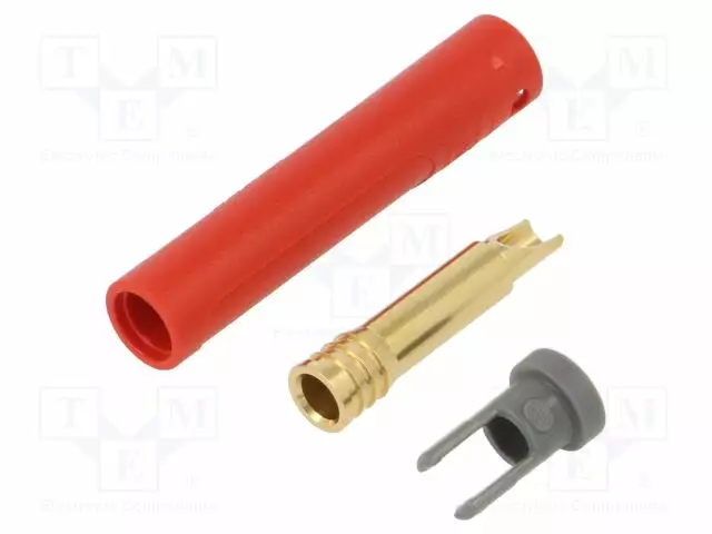 LABORATORIOBANAANILIITIN 4MM - PISTORASIA - 30VAC - 60VDC - 32A - Banaanijatkoliittimet - BL-4A-39-22 - 1