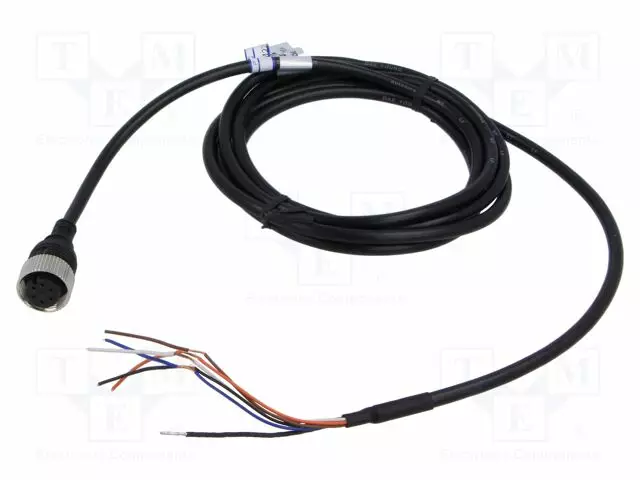 KAAPELI: ANTUREITA/AUTOMATIIKKAA VARTEN - M17 - PIN: 6 - SUORA - 2M - Teollisuus anturikaapelit - CID6S-2 - 1