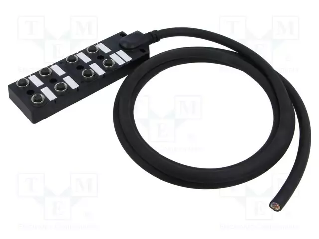 HAAROITIN - A-KOODI-DEVICENET / CANOPEN - PIN: 5 - IP67 - 2A - 24V - 2M - M12 liittimet - DB125A8CABDPS7B02 - 1