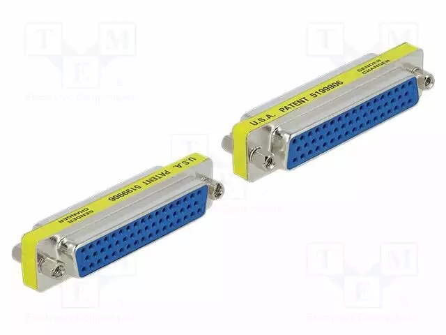 ADAPTERI - D-SUB 50PIN PISTORASIA,MOLEMMIN PUOLIN - 1: 1-YHTEYS - Tietokonekaapelit ja -adapterit - DELOCK-65002 - 1