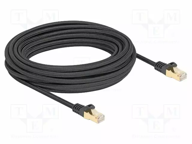 PATCH KAAPELI - S/FTP - CAT: 6A - RJ45-PISTOKE,MOLEMMIN PUOLIN - RJ45 Ethernet kaapelit - DELOCK-80322 - 1