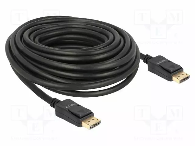 KAAPELI - DISPLAYPORT-PISTOKE,MOLEMMIN PUOLIN - DISPLAYPORT 1.2 - HDMI, DVI, DisplayPort johdot - DELOCK-84862 - 1