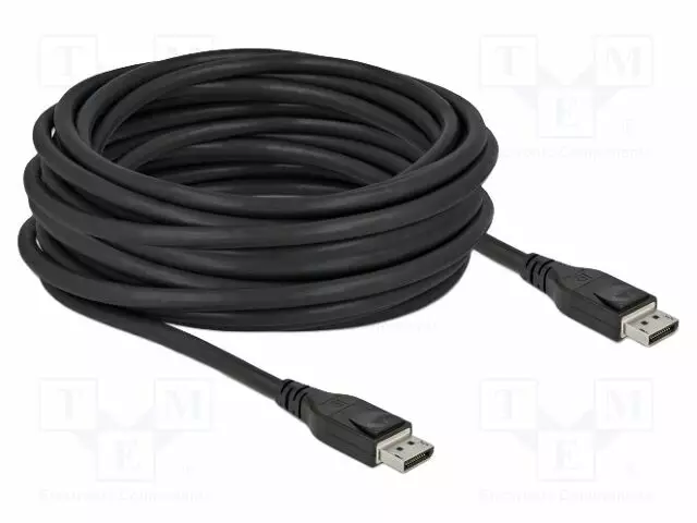 KAAPELI - DISPLAYPORT-PISTOKE,MOLEMMIN PUOLIN - DISPLAYPORT 1.4 - HDMI, DVI, DisplayPort johdot - DELOCK-85502 - 1