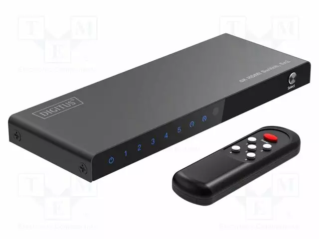 SWITCH - HDMI 2.0 - 4K,CEC,DTS-HD,HDCP 2.2,HDR,LPCM,UHD 2160P - HDMI, DVI, DisplayPort johdot - DS-55332 - 1