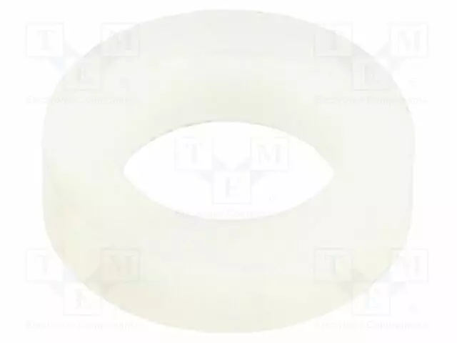ALUSLEVY - PYÖREÄ - D=9MM - H=2,3MM - POLYAMIDI - LUONNOLLINEN - Aluslevyt ja prikat - ESS-10068342 - 1
