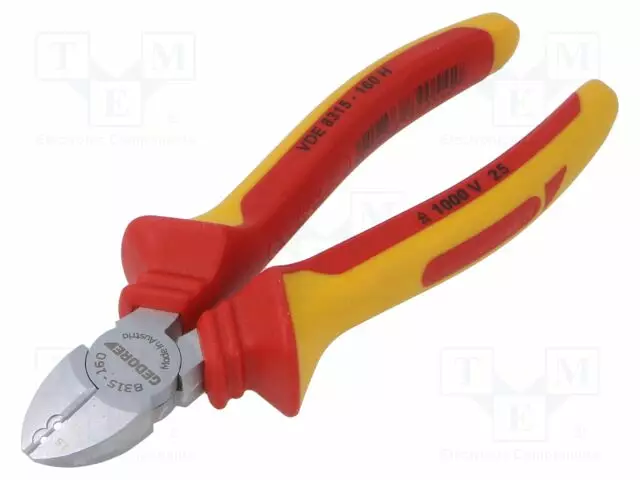 SIVULEIKKURIT -LEIKKAAMISEEN,ERISTETYT - TERÄS - Sähköasentajan VDE pihdit - GEDORE-1742582 - 1