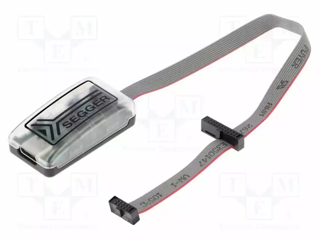 OHJELMOINTILAITE: DEBUGGER - 3,3VDC - 10PIN,USB C - 200KBPS - 5÷60°C - Ohjelmointilaitteet - J-LINK-EDU-MINI-V2 - 1
