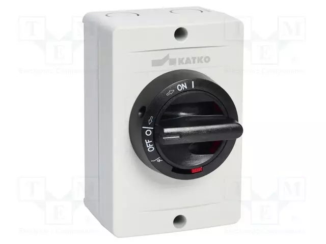 EROTINKATKAISIJA - NAVAT: 3 - RUUVATTU - 40A - IP66 - KEA - VÄRI: HARMA - Erottimet - KEA340A2 - 1