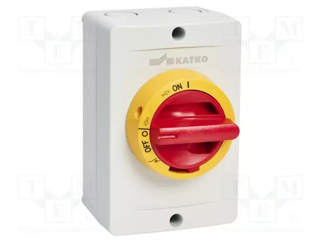 EROTINKATKAISIJA - NAVAT: 4 - RUUVATTU - 16A - IP66 - KEA - VÄRI: HARMA - Erottimet - KEA416YRA2 - 1