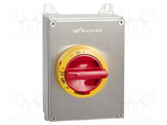 EROTINKATKAISIJA - NAVAT: 3 - RUUVATTU - 40A - IP66 - KER - VÄRI: HARMA - Erottimet - KER340YRRA2 - 1