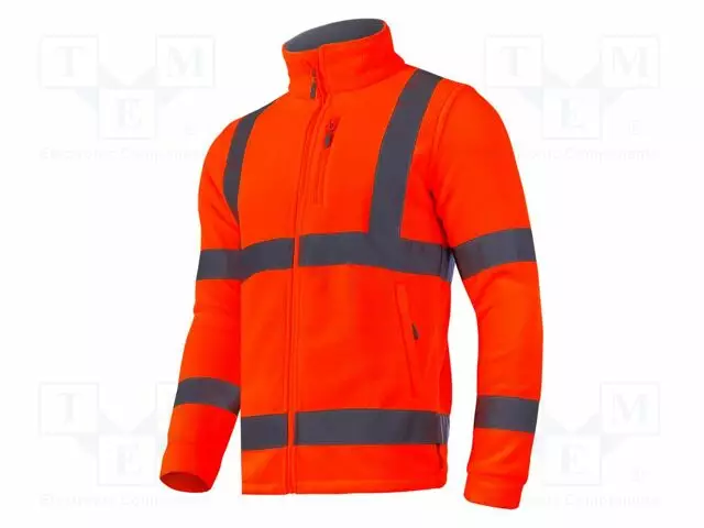 VAROITUSFLEECE - KOKO: M - ORANSSI - 300G/M2 - Työ- ja suojavaatteet - LAHTI-L4011002 - 1