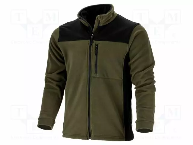 FLEECE SWEATSHIRT - SIZE: M - KHAKI - 290G/M2 - Työ- ja suojavaatteet - LAHTI-L4011602 - 1