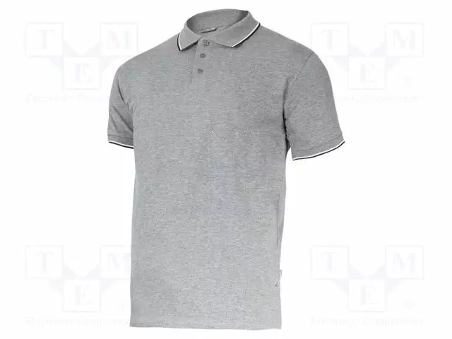 POLO SHIRT - SIZE: M - GREY - 190G/M2 - Työ- ja suojavaatteet - LAHTI-L4031102 - 1
